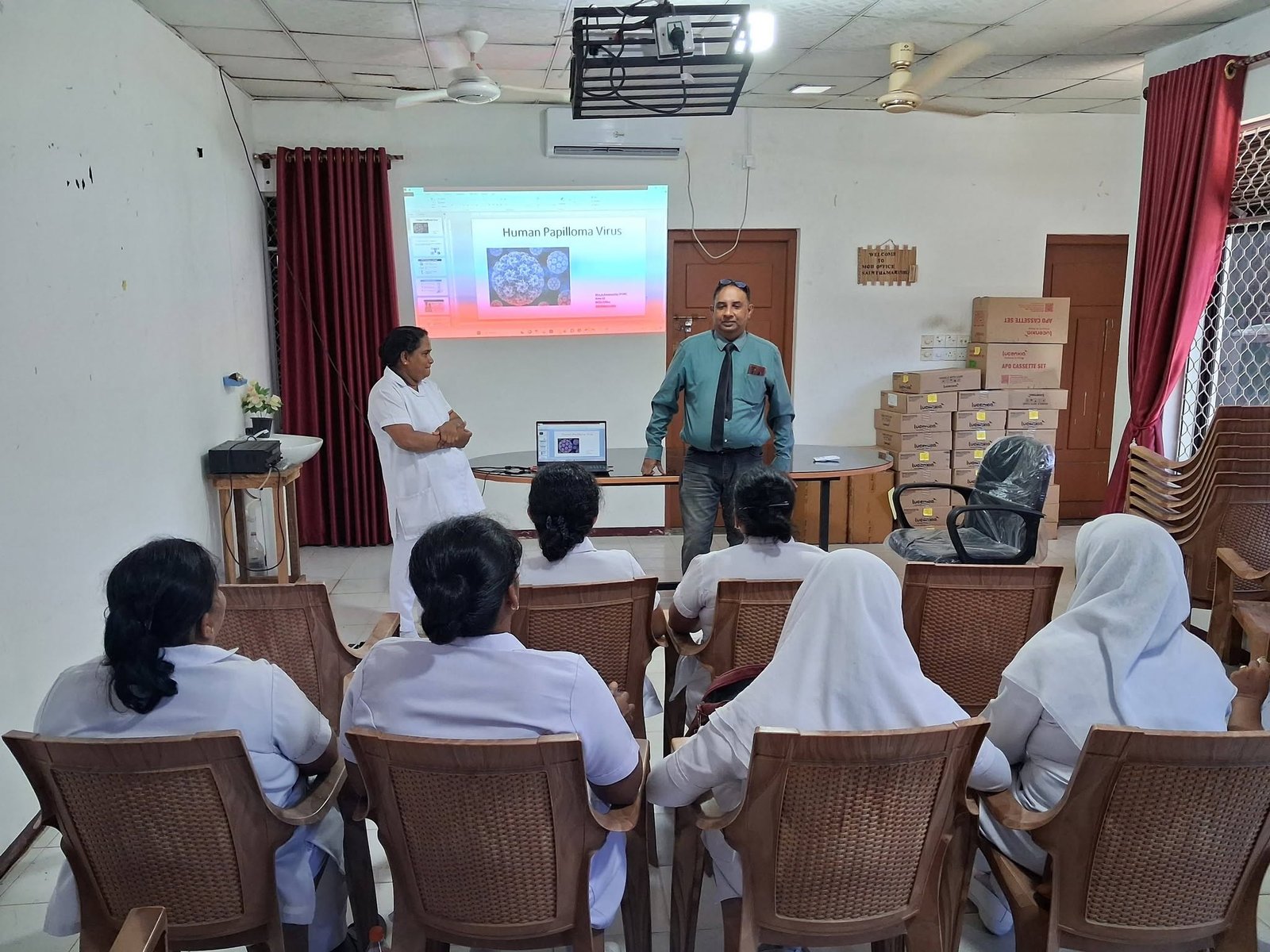 கருப்பை கழுத்து புற்றுநோய் தொடர்பான விழிப்புணர்வு நிகழ்ச்சி