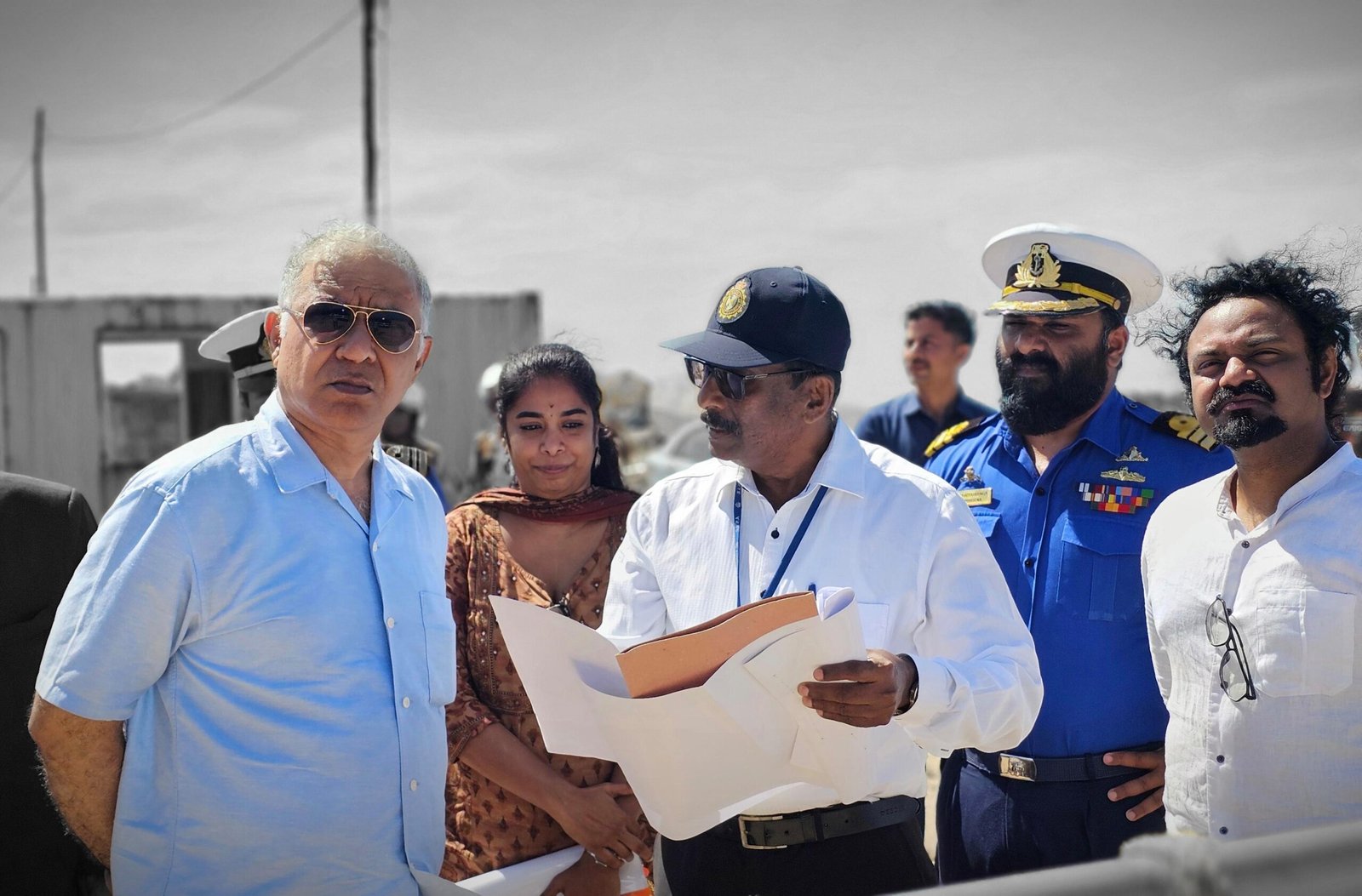 காங்கேசன்துறைமுகத்துக்கு திடீர் விஜயம் செய்த இந்திய தூதுவர் சந்தோஷ் ஜா!