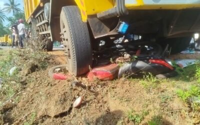 இளைஞனின் கையை துண்டாக்கிய விபத்து
