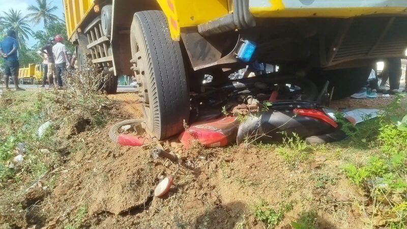 இளைஞனின் கையை துண்டாக்கிய விபத்து