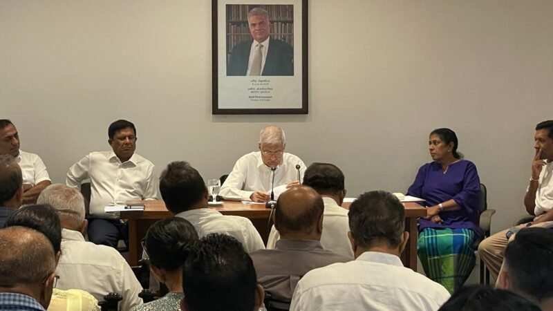 NPP-ஐ தவிர அனைத்து கட்சிகளுடனும் ரணில் புதிய அரசியல் முயற்சி