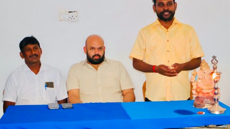 செங்கலடியில் சாணக்கியனின் மக்கள் சந்திப்பு அலுவலகம் திறந்து வைப்பு