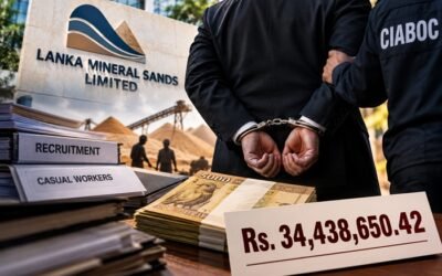 உதேனி தசநாயக்க இலஞ்ச ஊழல் ஆணைக்குழுவினால் கைது