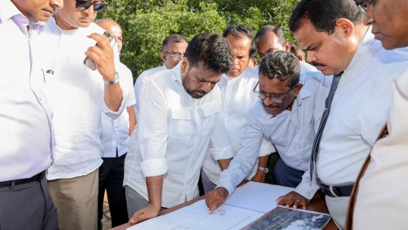 முன்மொழியப்பட்டுள்ள அநுராதபுரம் புனித பூமி அபிவிருத்தி திட்ட பணிகளை பார்வையிட்ட ஜனாதிபதி