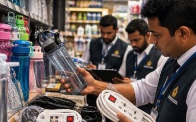 தரநிலைகளை மீறி பொருட்களை விற்பனை செய்த இரு வர்த்தக நிலையங்களுக்கு அபராதம்