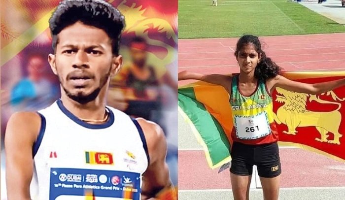 ஆசிய பரா விளையாட்டுப் போட்டியில் இலங்கைக்கு இரண்டு தங்கப் பதக்கங்கள்