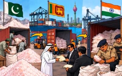 இலங்கை வழியாக இந்தியாவுக்கு கடத்தப்பட்ட பாகிஸ்தான் கல் உப்பு