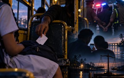 பேருந்தில் மாணவிக்கு தொலைபேசி இலக்கம் கொடுத்தவர் கைது!