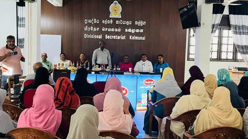 கல்முனையில் “சமைக்கலாம் வாங்க” இலவச சமையற்கலை பயிற்சிப் பட்டறை