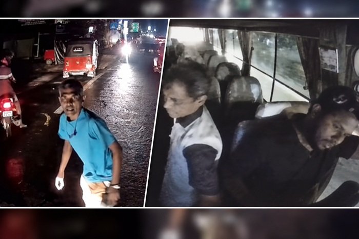 பேருந்து சாரதி மற்றும் நடத்துநர் மீது தாக்குதல் – ஆறு பேர் கொண்ட குழுவை தேடும் பொலிஸார்