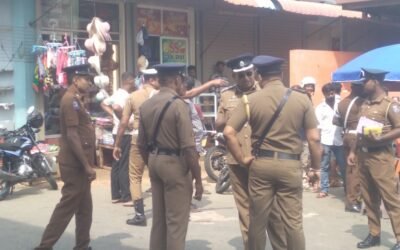 மன்னார் பேருந்து தரிப்பிடத்தில் சாரதிகளுக்கு திடீர் போதைப்பொருள் பரிசோதனை