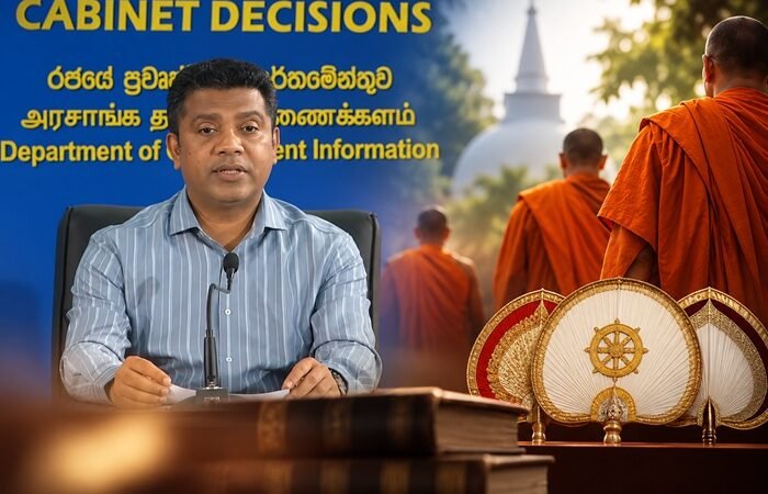 சிறையில் பிக்குகள் காவியுடை அணிவது தொடர்பில் சம்பந்தப்பட்ட பிக்குகள் சார்ந்த நிகாயங்களே தீர்மானிக்க வேண்டும் – அமைச்சர் நளிந்த ஜயதிஸ்ஸ