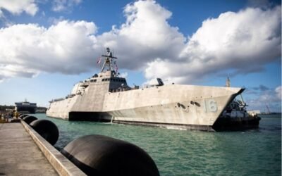 அமெரிக்க கடற்படைக் கப்பல் USS Tulsa கொழும்பு துறைமுகத்தை வந்தடைந்தது