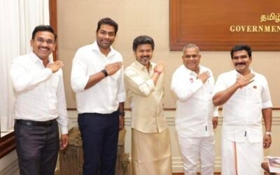 தமிழக இடைத்தேர்தல் : இரு தொகுதிகளிலும் விஜய்யின் தவெக வெற்றி