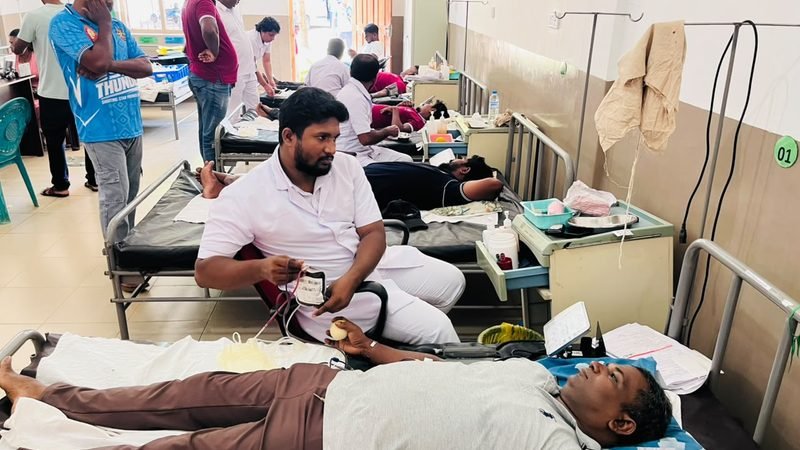 மட்டு. போதனா வைத்தியசாலையின் குருதிப் பற்றாக்குறை-பழுகாமத்தில் இரத்ததான முகாம்