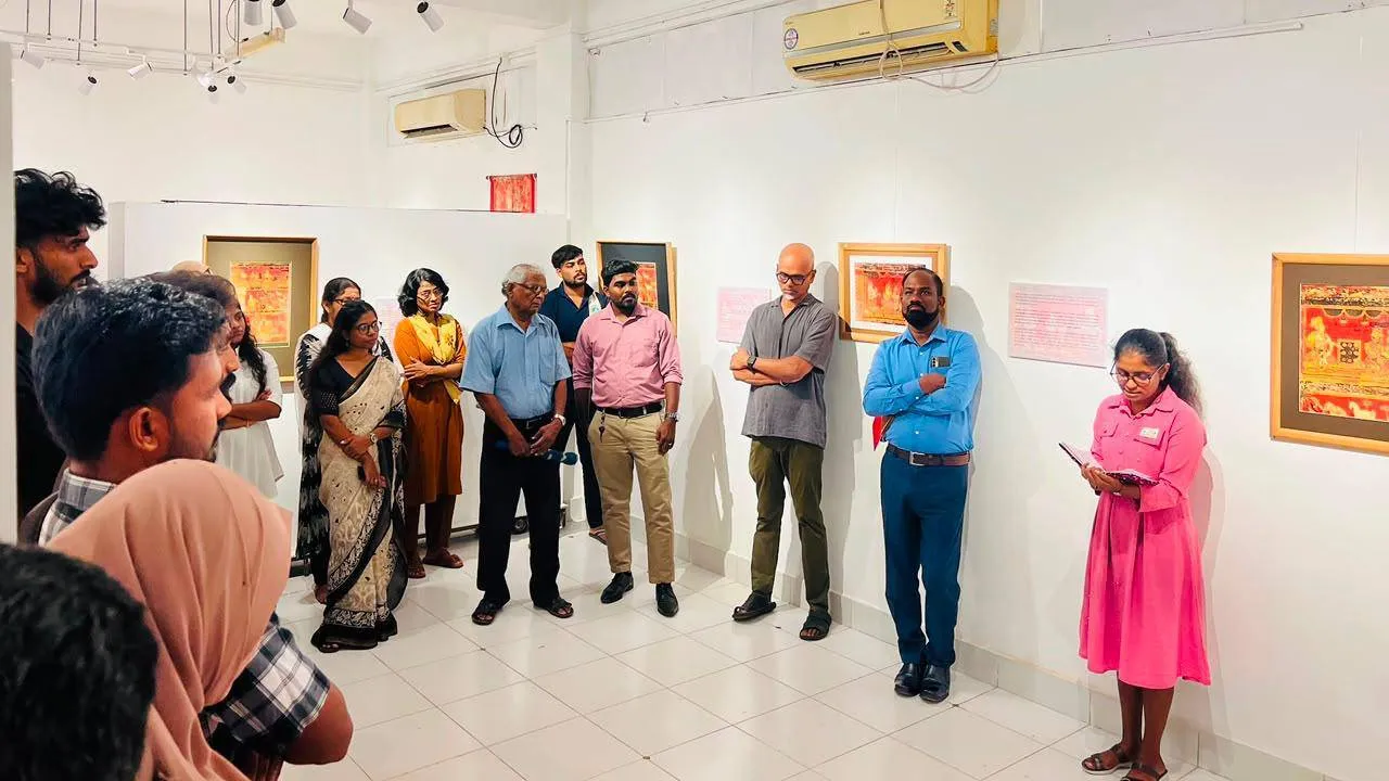 யாழ். பல்கலைக்கழகத்தில் காலி கதிரேசன் கோயில் சுவரோவியங்கள் புகைப்படக் கண்காட்சி