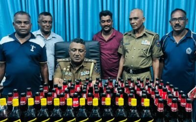 சம்மாந்துறை – சட்டவிரோத மதுபானங்கள் மீட்பு 